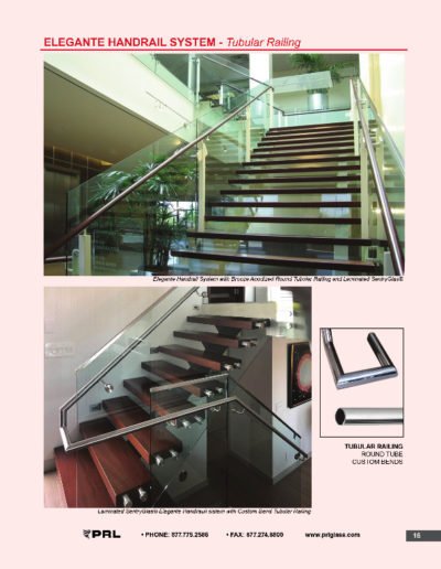 Elegante Handrail System - Tubular Railing