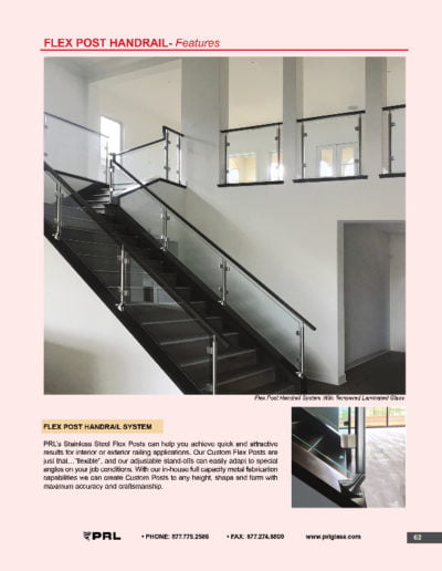 Flex Post Handrail System - Features