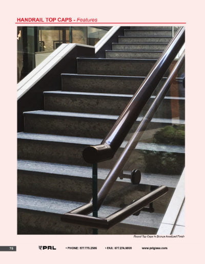 Handrail Top Caps - Features