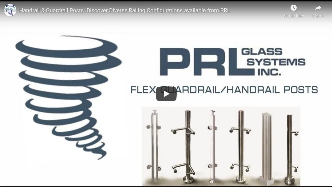 flexible handrail post video