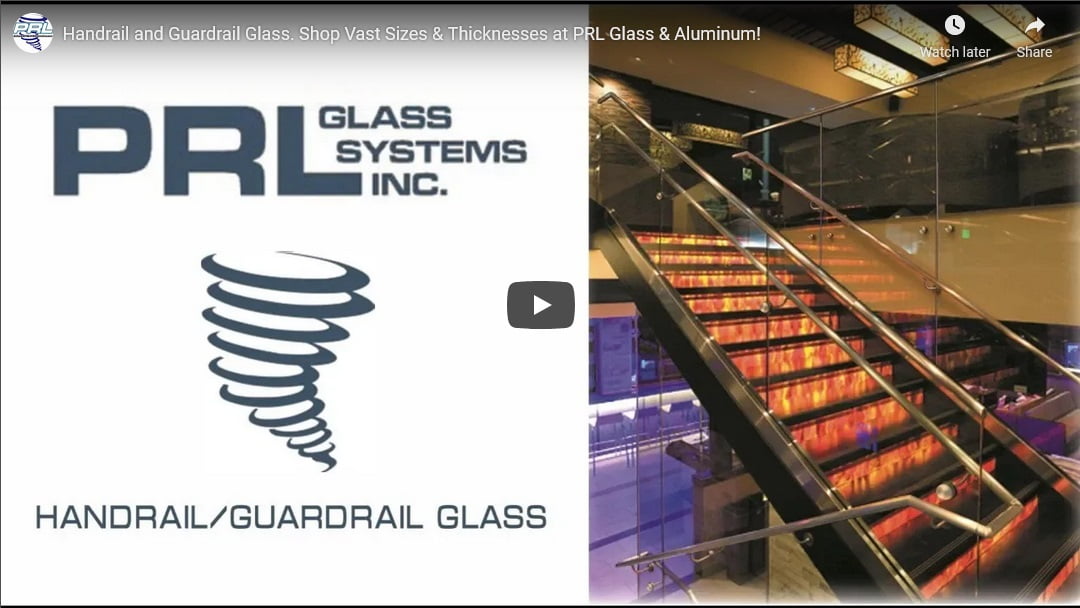 handrail glass video